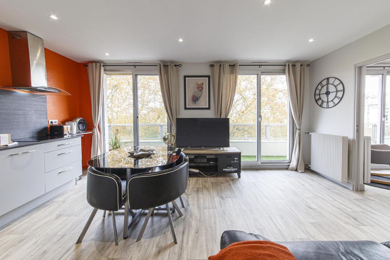 Chic Appartement Vue Sur Parc Au Calme Анже Экстерьер фото